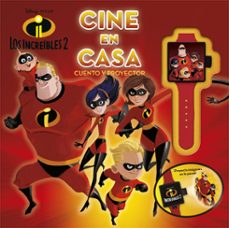 los increibles 2: cine en casa: cuento con proyector de muñeca-9788416917549