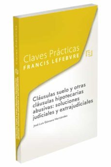 clausulas suelo y otras clausulas hipotecarias abusivas: soluciones judiciales y extrajudiciales-9788416924349