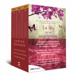 pack destinos lejanos (incluye la isla de las mariposas / el jard ín a la luz de la luna / el templo del jazmín)-corina bomann-9788418185649