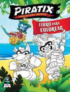 libro para colorear piratix 2 - golden treasure a crazy jungle-9788419011749