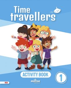 time travellers 1 red print activity book english 1º primaria-9788419364449