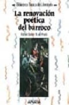 la renovacion poetica del barroco-rafael balbin n. de prado-9788420738949