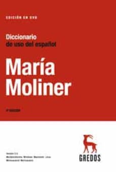 maria moliner: diccionario de uso del español edicion en dvd. ver sion 3.0 (3ª ed.)-9788424935849