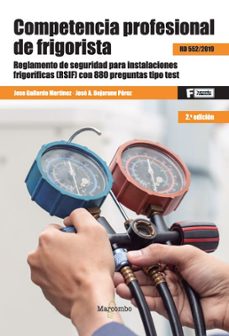 competencia profesional de frigorista 2ed-9788426735249
