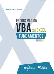 programacion vba con excel: fundamentos-manuel torres remon-9788426740649