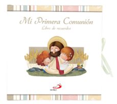 mi primera comunion: libro de recuerdos (sin estuche)-9788428552349