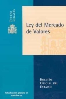 ley del mercado de valores-9788434017849