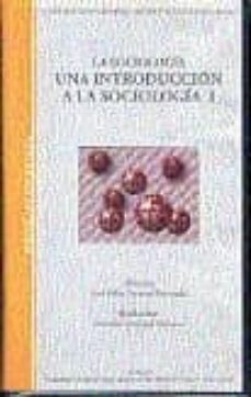 50114vh01: la sociologia. una introduccion a la sociologia-9788436233049