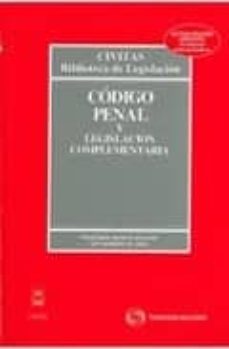 codigo penal y legislacion complementaria (35ª ed.)-9788447032549
