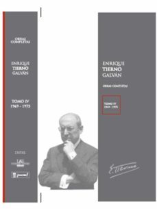 enrique tierno galvan. obras completas. tomo iv (1969-1975)-9788447033249