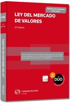 ley del mercado de valores (12ª ed.) (duo)-9788447046249