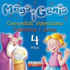 mags i genis 4 anys. cd cançons i sons. (comunitat valenciana): educacion infantil-9788447402649