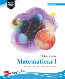 matematicas 1º bachillerato. edicion lomloe-9788448632649