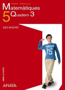 matematiques 5. quadern 3.  illes balears catalan-9788466781749