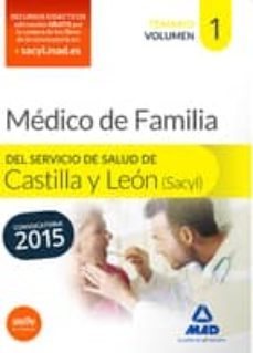 medico especialista en medicina familiar y comunitaria del servicio de salud de castilla y leon (sacyl). temario volumen i-9788467683349