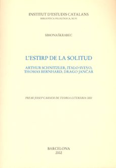 l estirp de la solitud-simona scrabec-9788472836549