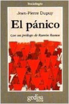 el panico-jean pierre dupuy-9788474326949