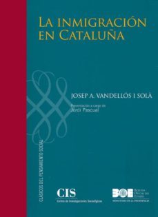 la inmigracion en cataluña-josep a. vandellon i sola-9788474765649