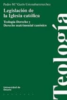 legislacion de la iglesia catolica-9788474855449