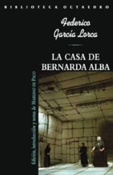 la casa de bernarda alba-federico garcia lorca-9788480633949