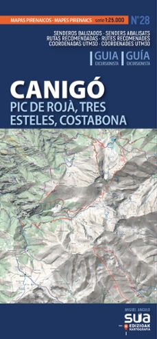 canigo-mapas pirenaicos (1:25000)nº 28-miguel angulo-9788482168449