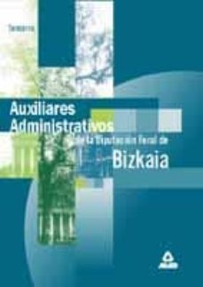 auxiliares administrativos de la diputacion foral de bizkaia-9788483119549