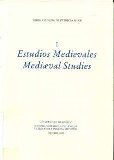 estudios medievales- mediaeval studies i-9788483172049