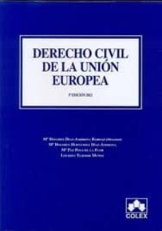 derecho civil de la union europea  (5º ed.)-maria dolores diaz ambrona bardaji-9788483423349