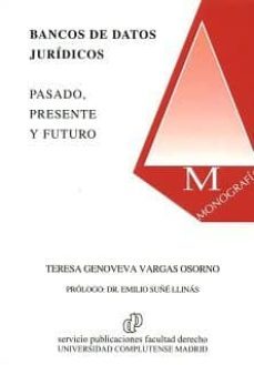 bancos de datos juridicos-teresa genoveva vargas osorno-9788484811749