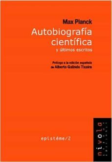 autobiografia cientifica y ultimos escritos-9788495599049