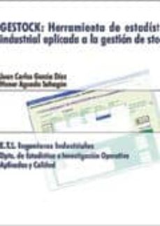 gestock: herramienta de estadistica insdustrial aplicada a la ges tion de stocks (cd-rom)-juan carlos garcia diaz-henar aguado sahagun-9788497059749