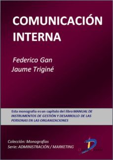 comunicacion interna (ebook)-federico gan-jaume trigine-9788499694849