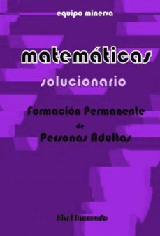 matematicas p.c.p.i.s. solucionario de nivel avanzado-9788499816449