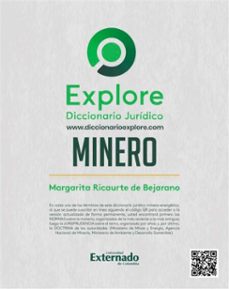 explore diccionario juridico minero (ebook)-margarita ricaurte de bejarano-9789585063549