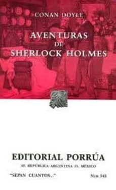 aventuras de sherlock holmes-arthur conan doyle-9789700772349