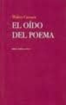 el oido del poema-walter cassara-9789871803149