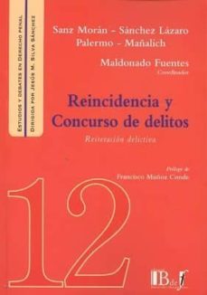 reincidencia y concurso de delitos: reiteracion delictiva-9789974745049
