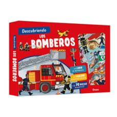 descubriendo a los bomberos. tablero magnetico-jean-michel billioud-9791039553049