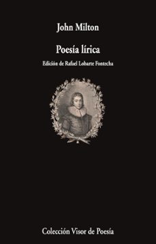 poesía lírica-john milton-9791387745349