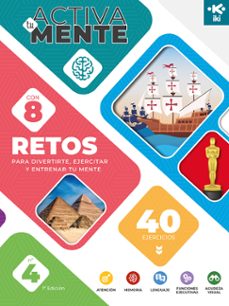 iki activa tu mente: retos 4. 8 retos con 40 ejercicios-9791387746049
