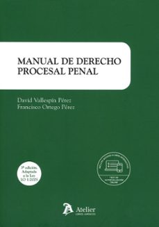 manual de derecho procesal penal 2025 + libro interactivo-david vallespin perez-9791387867249