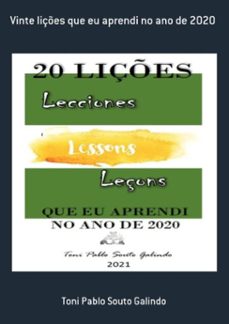 vinte liçes que eu aprendi no ano de 2020 (ebook)-toni pablo souto galindo-3410003829459