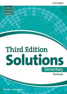 solutions elementary workbook  3º edicion pack mec-9780190541859