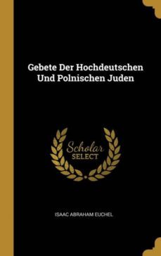 gebete der hochdeutschen und polnischen juden-9780270059359