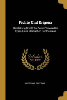 fichte und erigena-9780274790159