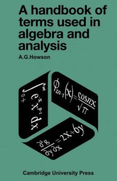 a handbook of terms used in algebra and analysis-9780521096959