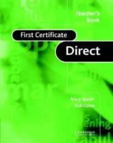 first certificate direct: teacher s book-9780521654159