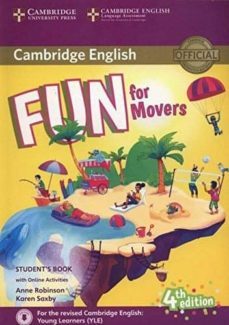 fun for movers (4th edition - 2018 exam) student s book with audio download & online activities-9781316631959