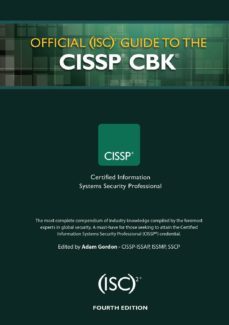 official (isc) 2 guide to the cissp cbk (4th ed.)-adam gordon-9781482262759