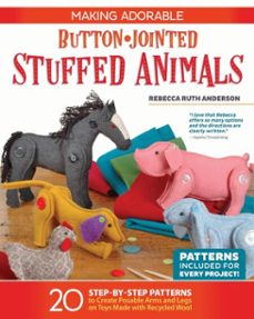 making adorable button-jointed stuffed animals (ebook)-rebecca ruth anderson-9781607655459
